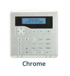 ACC-WKP-SC, WIRED KEYPAD KIT PK OF 5 SATIN CHROME