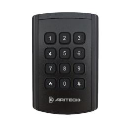 ACI421-PIN, OSDP reader with keypad, standard design, Mifare Desfire EV1/2/3, CSN & Bluetooth, Indoor/Outdoor