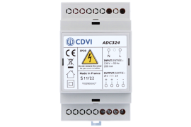 ADC324, 24Vdc 1A switch mode power supply, DIN rail