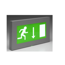 Advanced (ELED/M3/P) Exi-LED Wall Mounted 3 Hour Exit Sign with White Finish