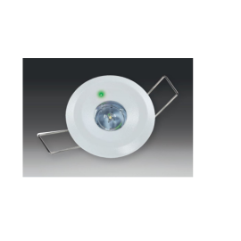 Advanced (LLED3/NM3/P/C/REM/HO) LED-Lite Addressable Non-Maintained 3Hr 3W LED Recess Mount with Remote Metal Housing Corridor Lens700mA High Output