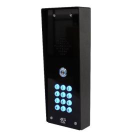 AES (LITE-GSM-IBK-EU) 4G GSM Intercom in Black Imperial Finish with Keypad