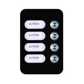 AES (MOD-4B) 4 Button Illuminated Module