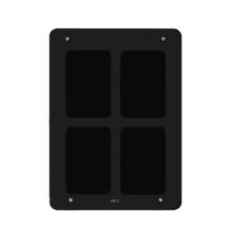 AES (MOD-FB-2X2) Two by Two Module Assembled Flush Back Box and Mounting Plate