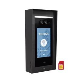 AES (MULTI-OPYN-4G-IB) 4G Imperial black video call point with a touchscreen display