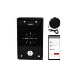 AES (PRIME-EDGE-IB-EU) 4G GSM Intercom in Black Imperial Finish