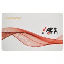 AES (PROXCARD-125K-AES) Single 125KHz fixed 10 digit code Card