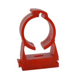 AirSense, 9-10954-25, Pipe clip ? red ? pack of 25