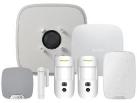 AJA-109852, NEW Ajax Superior Hub2 Plus Wireless Alarm Kit 15 S - White