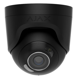AJA-126264, AJAX TurretCam HL 4K 8mp Hybrid Light - Black - 2.8mm