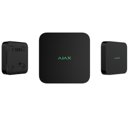 AJA-127051, AJAX NVR DC 8ch - Black (12V)