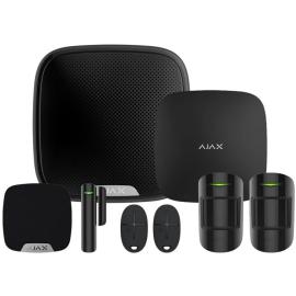 AJA-23309, AJAX Kit 1 - Hub1 2xPIR 1xDC 2xFob 1xExt 1xInt - Black