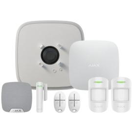 AJA-23320, AJAX Kit 1 DD - Hub1 2xPIR 1xDC 2xFob 1xDDeck 1xInt - White