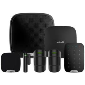 AJA-23336, AJAX Kit 3 - Hub1 2xPIR 1xDC 1x RKP 1xExt 1xInt - Black