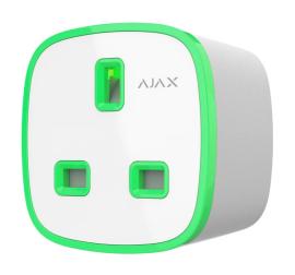 AJA-32632, AJAX SmartPlug with Energy Monitor - White