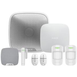 AJA-35649, AJAX Kit 1 - Hub2 2xPIR 1xDC 2xFob 1xExt 1xInt - White