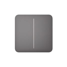 AJA-45999, Ajax SoloButton (1-gang/2-way) [55] grey 