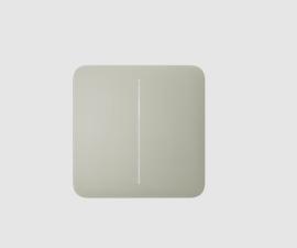 AJA-46020, Ajax SoloButton (2-gang) [55] oyster 