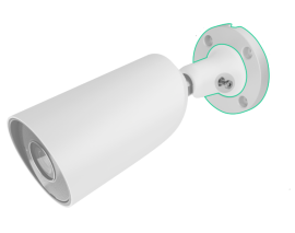 AJA-79031, AJAX BulletCam 4K 8mp - White - 4mm