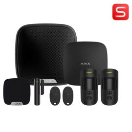 AJA-90772, Ajax Kit6 S (Hub2,2MCS,DPS,2SC,SS,HSS) - Black