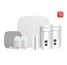 AJA-90777, Ajax Kit8 S (Hub2,2MCS,DPS,2SC,HSS) - White 