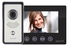 APKITBLK, COLOUR VIDEO DOOR ENTRY KIT (BLACK MON)