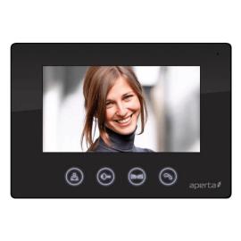 APMONB, COLOUR VIDEO DOOR ENTRY MONITOR (BLACK)