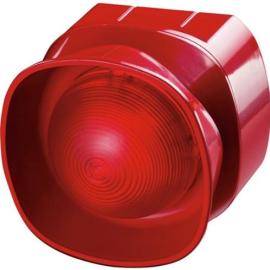 Apollo (55000-293APO) XP95 Open-Area Multi-Tone Sounder VID - Red Body (Red Flash) - Isolating