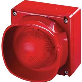 Apollo (55000-298APO) XP95 Open-Area Multi-Tone Sounder VID - Outdoor - Red Body (Red Flash) - Isolating
