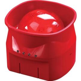 Apollo (58000-030APO) Discovery Open-Area Voice Sounder VID - Red Body (Red Flash) - Isolating