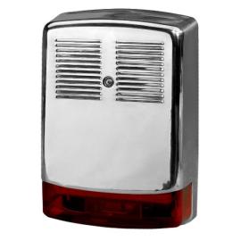 Aritech, AS631V, OUT SIREN INOX -VDS- RED LENS + BEACON