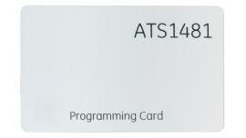 Aritech, ATS1481, ATS Reader Address configuration card for Smart Card Readers/Keypads (ATS111x & ATS119x)