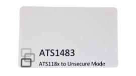 Aritech, ATS1483, ATS Reader Address configuration card to configure ATS118x readers to unsecure mode