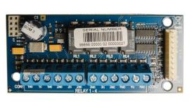 Aritech, ATS624, Advisor Advanced 'plug-on' output expander (4 relays), supports 1 x optional ATS1810