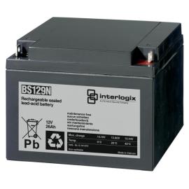 Aritech , BS129N, 12V 26 AH Sealed lead acid Battery