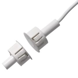 Aritech, DC138R4.7, Flush mount magnetic, ferro magnetic, 2M cable, N/C, 12mm gap, 4K7 resistors (Grade 3 and Vds C approved)