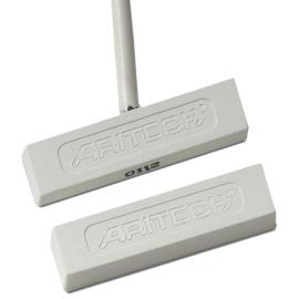 Aritech, DC141, Surface mount, Self-adhesive, Screw terminals, N/C, 25mm wide gap, white (ungraded)