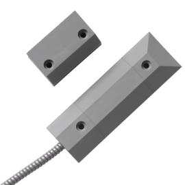 Aritech, DC408, Floor mount roller shutter contact, 2M armoured cable, N/C, 34mm gap (Grade 3, Class III and Vds C approved)