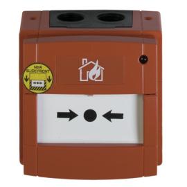 Aritech, DMN960IE, 990 Series Manual Call Point Waterproof with Isolator - RED (Surface mount) (Apollo equivalent 58100-951)