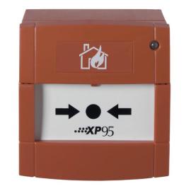 Aritech, DMN990I, 990 Series Manual Call Point w/ Isolator - RED - complete w/ Back Box and Glass (Apollo equivalent 58200-908)