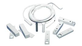 Aritech, EMK46ATLSA6, Surface/Flush mount contact with 6M cable, N/C, 22mm gap, white, Vds B approved