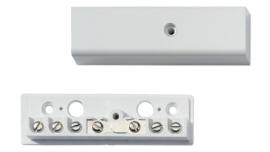 Aritech, ES007, Junction box, 5 way plus 2 for tamper, white