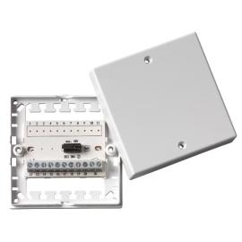 Aritech, ES011, Junction box, 9 way plus 2 for tamper, 85x85x26mm, white