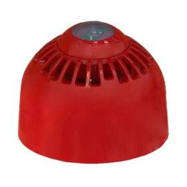 Aritech, FC-315-CA2, Fusion Wireless Ceiling Mount Sounder/VAD Only (Red) 