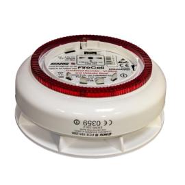 Aritech, FCX-191-200, Fusion Wireless Wireless Sounder / Red Visual Indicator & Detector Base Only