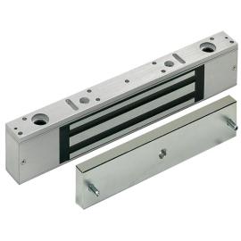 Aritech, FE321, Medium magnetic lock, 3000N, 12/24V DC, unmonitored, Anodised aluminium