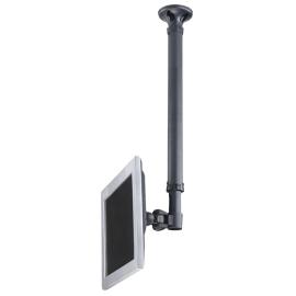 Aritech, FPMA-C100, Flatscreen Ceiling Mount (Height: 79-129 cm), Black, 10-26