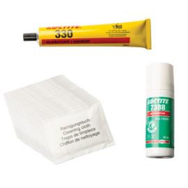 Aritech, GS313, Glassbreak detector adhesive kit for laminated glass (glue & cleaning towels)