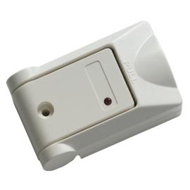 Aritech, HB304, Surface mount panic switch, latching red LED indicator and screw terminals, SPDT, white