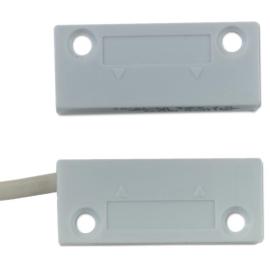 Aritech, MM440, Surface mount contact, 15mm gap, N/C, with 85cm cable, white (ungraded)